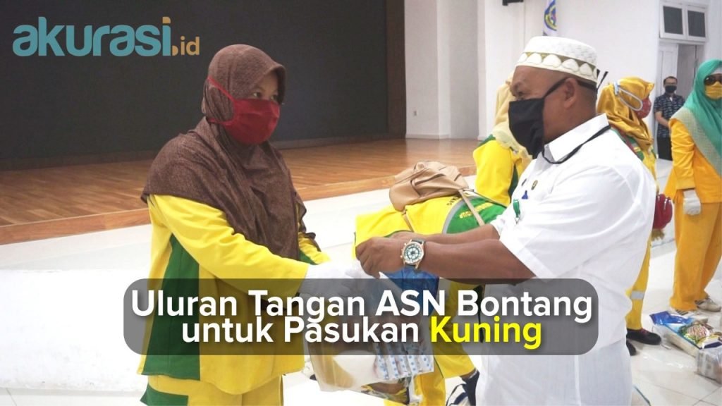 Uluran Tangan ASN Bontang untuk Pasukan Kuning