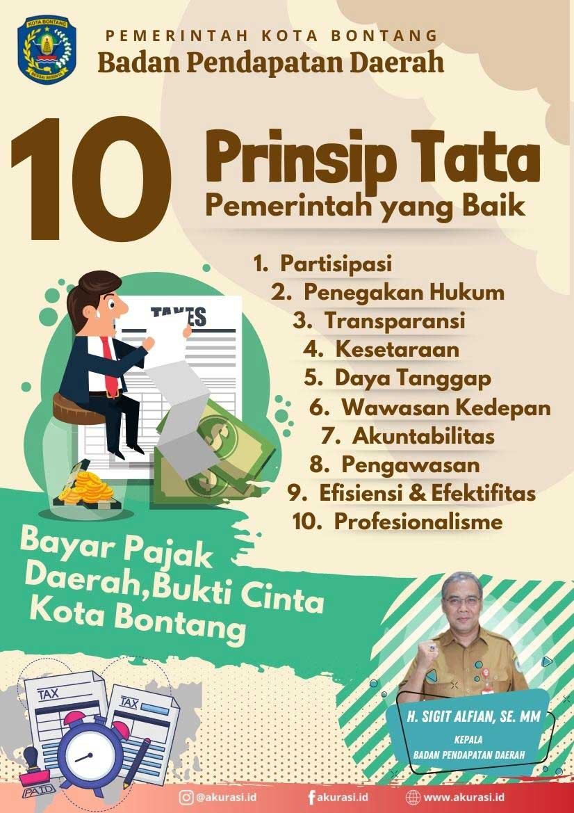 10 Prinsip Tata Pemerintah yang Baik