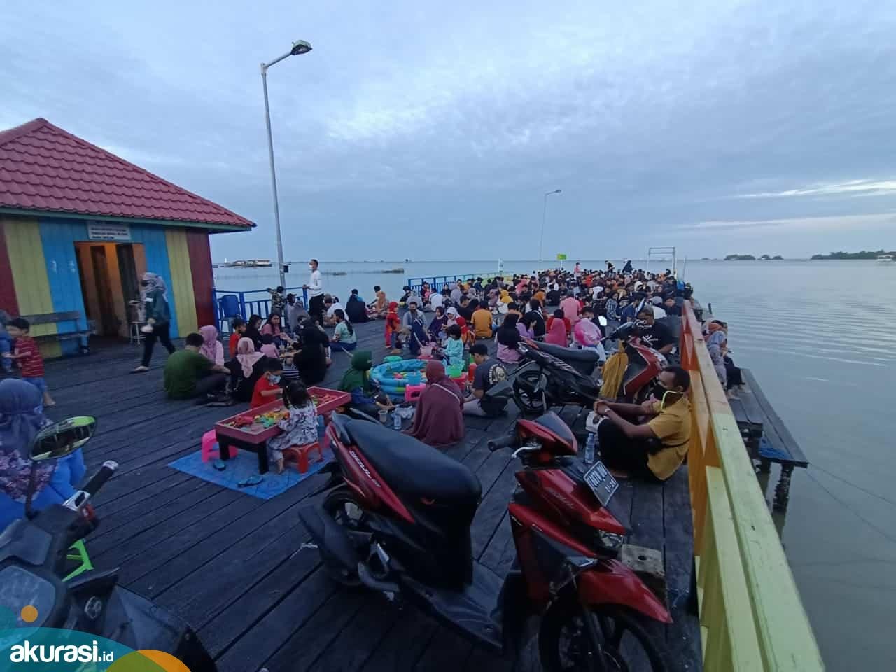 Bandelnya Warga Bontang Berkerumun di Tengah Ledakan Covid-19, Bontang Kuala Banyak Diserbu