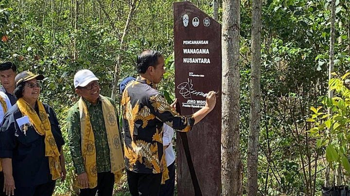 Jokowi Resmikan Groundbreaking Mal Nusantara Duty Free di IKN: Langkah Awal Membangun Keramaian Baru