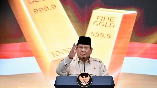 Prabowo Resmikan Bullion Bank Pertama di Indonesia, Perkuat Ekonomi Nasional